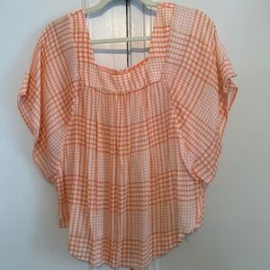 LC Lauren Conrad Plaid Top